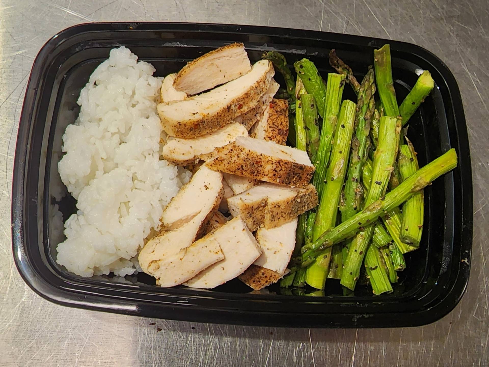 Basics - Chicken, Rice and Asparagus